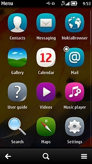 Press Music player.