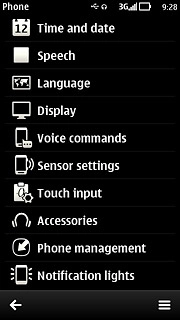 Press Display.