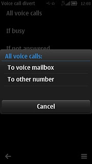 Press To voice mailbox.
