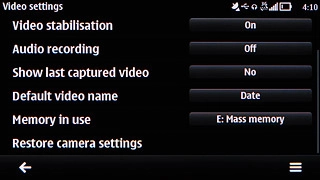 Press Memory in use to select the required memory.