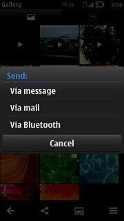 Press one of the following options:Via message, go to 3a.