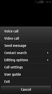 Press Video call.