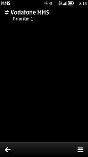 Press the data connection you've just created.