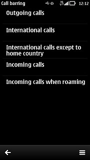 Incoming calls