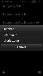 Check status