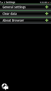Press Clear data.