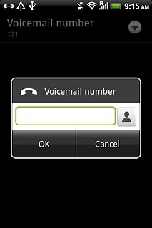 Key in +61414121121 and press OK.