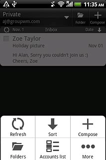 Press Accounts list.