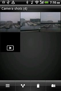 Go to the required folder.Press and hold the required file until a pop-up menu is displayed.