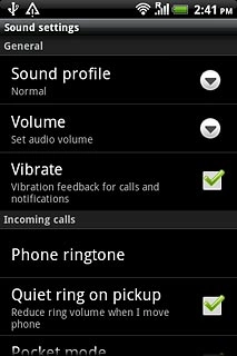 Press Phone ringtone.