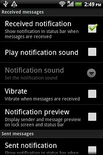 Press Play notification sound to turn on the function.