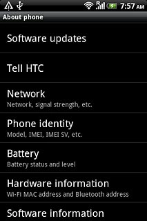 Press Software updates.