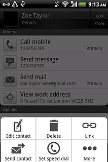 Press Set speed dial.