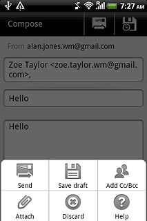 Press Attach.Go to the required folder.