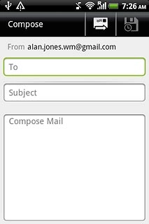 Press To and key in the first letters of the required contact.Matching contacts are displayed.