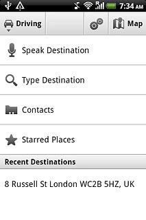 Type Destination, go to 2b.