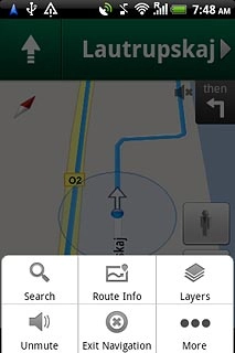 Press Exit Navigation.