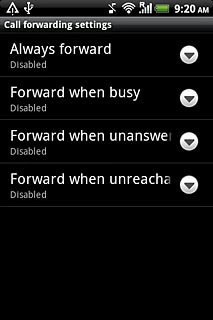 Forward when unreacha