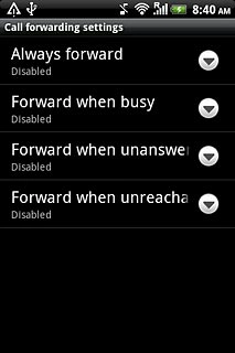 Forward when unreacha
