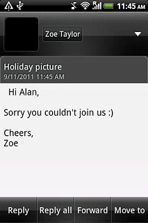 Press Reply.Write your email message.