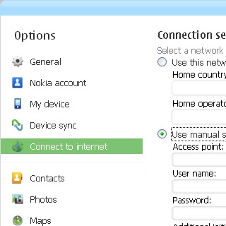 Select Connect to internet.