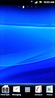 The 3G icon shows that 3G is available. If 3G isn't available, a different network mode is automatically selected.Further information: Select network mode