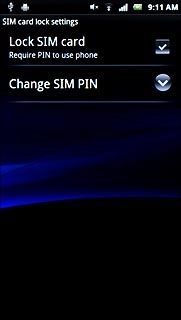 Press Change SIM PIN.