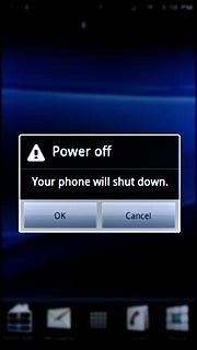 Press OK to confirm.