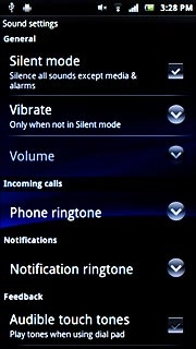 Press Phone ringtone.