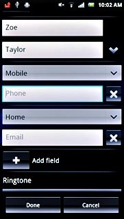 Press Phone and key in the required phone number.