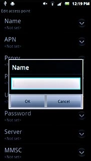 Key in Vodafone Mail and press OK.