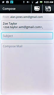 Press Subject and key in the required subject.