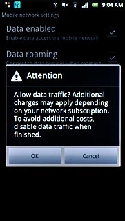 If you turn on the function:Press OK.