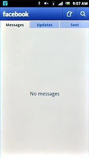 Press the new message icon.