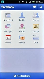 Press Events.Your events are displayed.