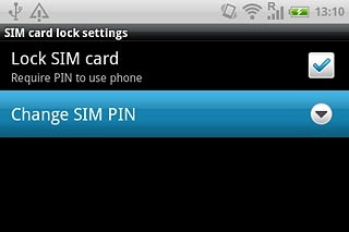 Press Change SIM PIN.