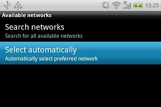 Press Select automatically.