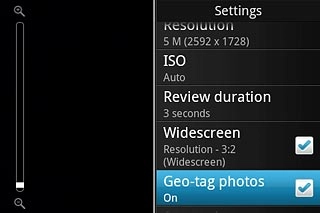 When the box next to the menu item is ticked (V), the function is turned on.