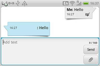 Press Add text.Write the required text.