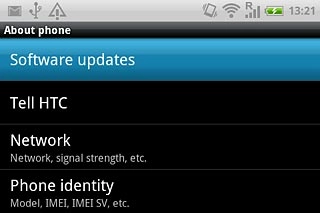 Press Software updates.