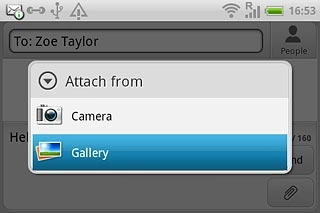 Press Gallery.Go to the required folder.