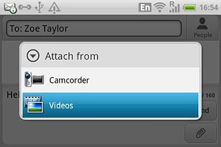 Press Videos.Go to the required folder.