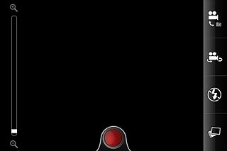 To turn video light on or off:Press the video light icon to turn video light on or off.