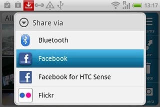 Press one of the following social networks:Facebook, go to 3a.
