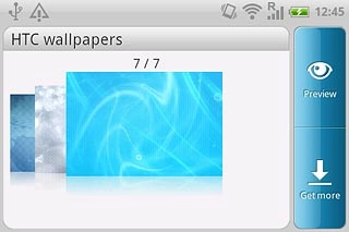 Press the required background image.