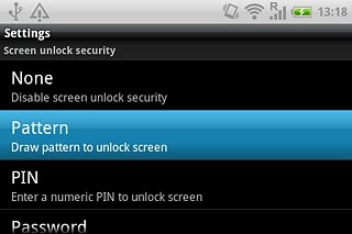 Key in the phone lock code.Press Pattern, PIN or Password.Follow the instructions on the display to change the phone lock code.