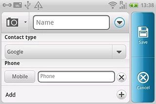 Press arrow down next to Name.