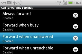 Forward when unanswered