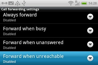 Forward when unreachable