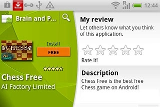 To download a free application:Press FREE.